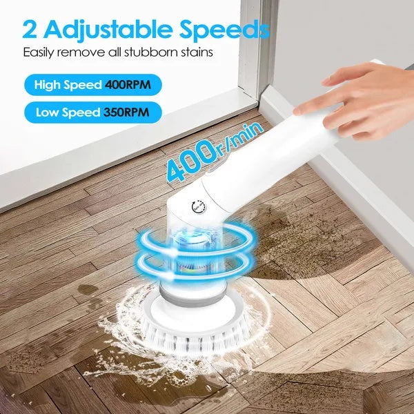 AuraScrub Pro: 6-in-1 Cordless Power Surface Cleaner